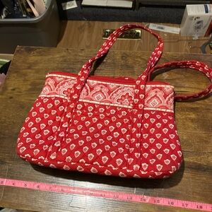 Vintage Vera Bradley quilted shoulder bag